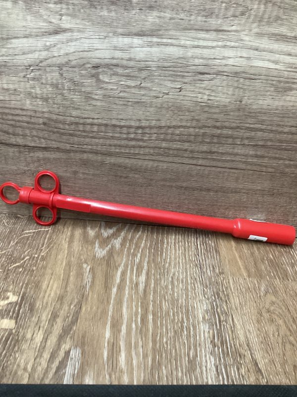 BALLING GUN, LARGE PLASTIC RED-HAND TOOL Supply