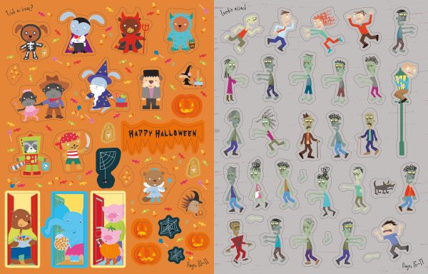 Halloween Sticker Book Online