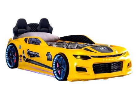 CHAMPION 2.0 Camaro Style Twin Kids Race Car Bed Cheap