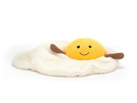 Jellycat Amuseable Fried Egg ONE SIZE - H2  X W11  Hot on Sale