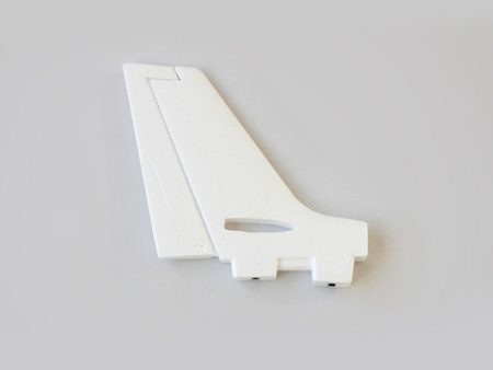 Dynam C-550 Turbo Jet Vertical Stabilizer White For Sale