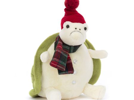 Jellycat Snowman Timmy Turtle Online now