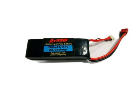 Dynam RC 11.1V 3S 2200mAh Lipo Battery w  XT60 Connector Online Sale