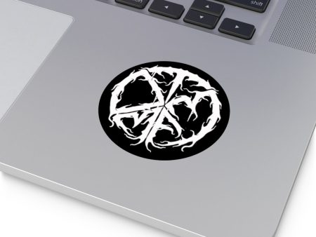 TMDMF Symbol Round Vinyl Stickers Supply