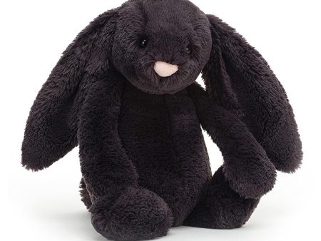 Jellycat Bashful Inky Bunny Medium - H12  X W5  Online