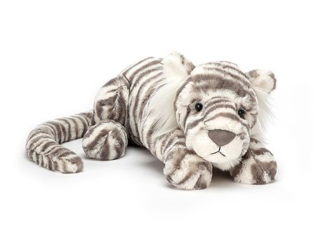 Jellycat Sacha Snow Tiger Fashion