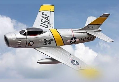 Freewing F-86 Sabre Jolley Roger 64mm EDF Jet - PNP Fashion