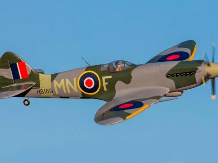 E-flite Spitfire Mk XIV BNF Basic with AS3X® 1.2m (48 ) Wingspan - BNF Online Sale