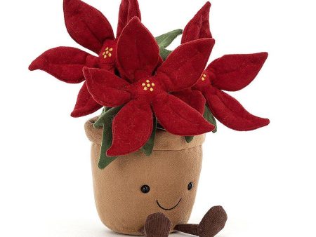 Jellycat Amuseable Poinsettia Fashion