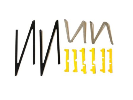 Dynam Waco YMF-5D Yellow Wing Struts Supply