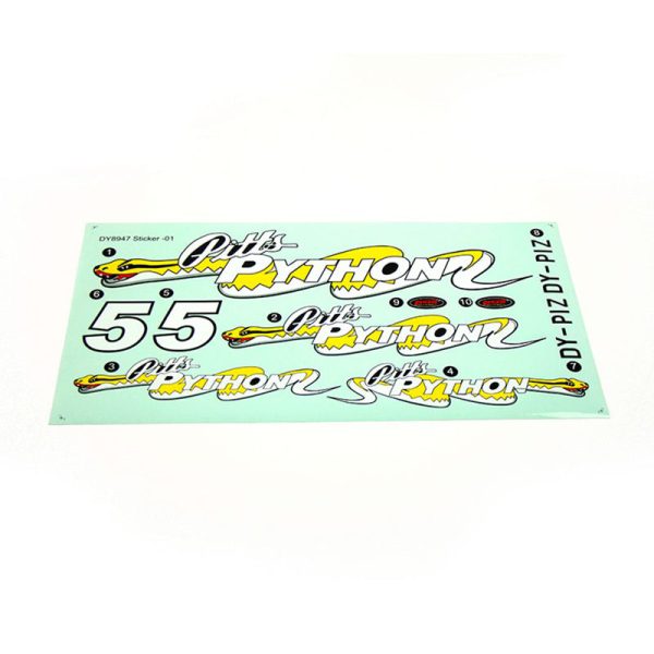 Dynam Pitts Python Model 12 Decal on Sale