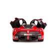 Ferrari LaFerrari RC Car 1 14 Scale Licensed Remote Control Toy Car with Open Butterfly Doors and Working Lights by Rastar Online Hot Sale