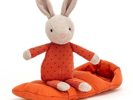 Jellycat Sleeping Bag Snuggler Bunny Fashion