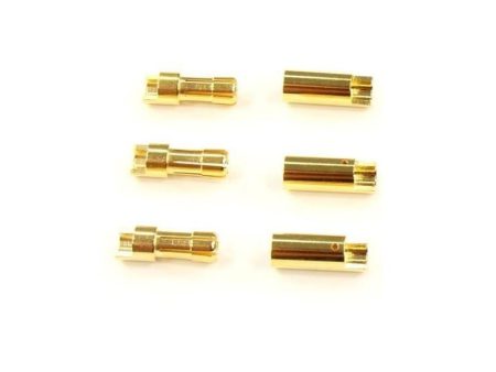 Admiral 5.5mm Gold Bullet ESC and Motor Connectors (3 Sets) For Cheap