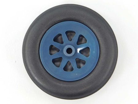 Freewing 70mm (2.75 ) x 20mm PU Rubber Treaded Wheel for 4.4mm Axle For Discount