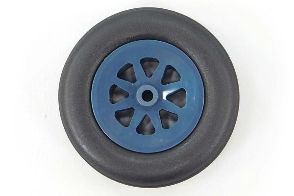 Freewing 70mm (2.75 ) x 20mm PU Rubber Treaded Wheel for 4.4mm Axle For Discount