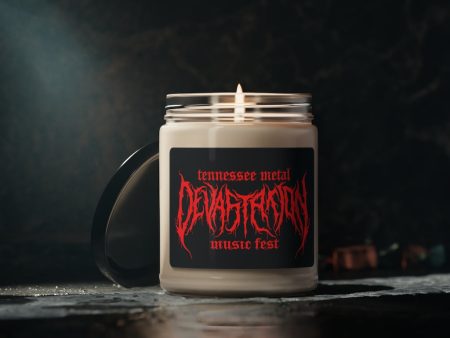 TMDMF Red Logo Scented Soy Candle, 9oz Online Sale