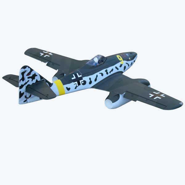 Dynam Messerschmitt Me-262 V2 PRO 6S 12-Blade Twin 70mm EDF Jet 1.5m w  Flaps on Sale