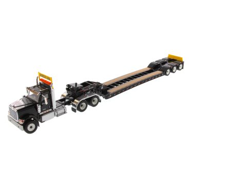 1:50 International HX520 Tandem Tractor with XL 120 Trailer. Including both rear boosters - Black, 71017 Cheap