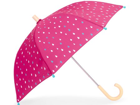 Hatley Umbrella Tiny Drops Colour Change Online Hot Sale