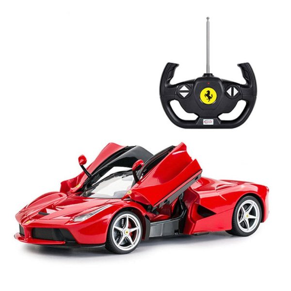 Ferrari LaFerrari RC Car 1 14 Scale Licensed Remote Control Toy Car with Open Butterfly Doors and Working Lights by Rastar Online Hot Sale