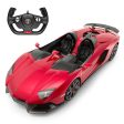 Lamborghini Aventador J RC Car 1 14 Scale Licensed Remote Control Toy Car with Working Lights by Rastar on Sale