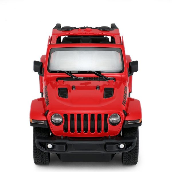 Jeep Wrangler Off-Road RC Car 1 14 Scale Licensed Remote Control Toy Car with Open Doors and Working Lights by Rastar Sale