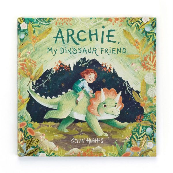 Jellycat Archie My Dinosaur Friend Book Supply