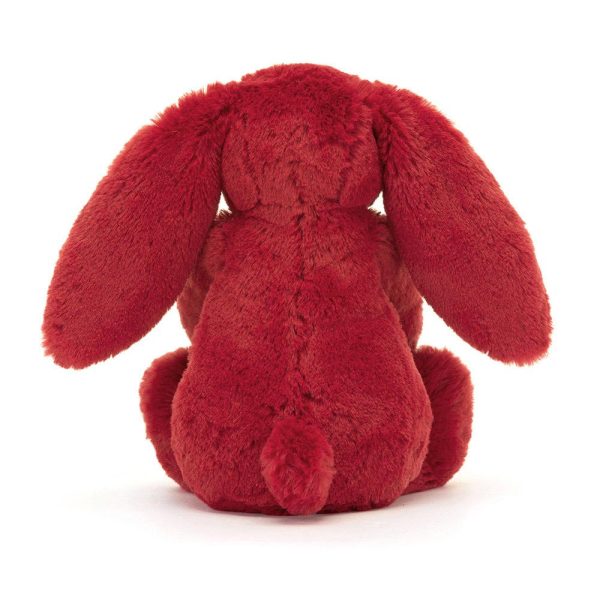 Jellycat Bashful Bunny Cranberry on Sale