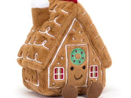 Jellycat Amuseable Gingerbread House on Sale