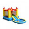 Inflatable Kids Slide Bounce House with 550w Blower For Cheap