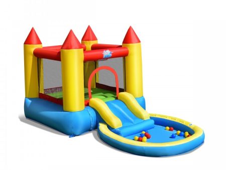 Inflatable Kids Slide Bounce House with 550w Blower For Cheap