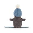 Jellycat Peanut Penguin Snowboarding on Sale