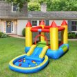 Inflatable Kids Slide Bounce House with 550w Blower For Cheap