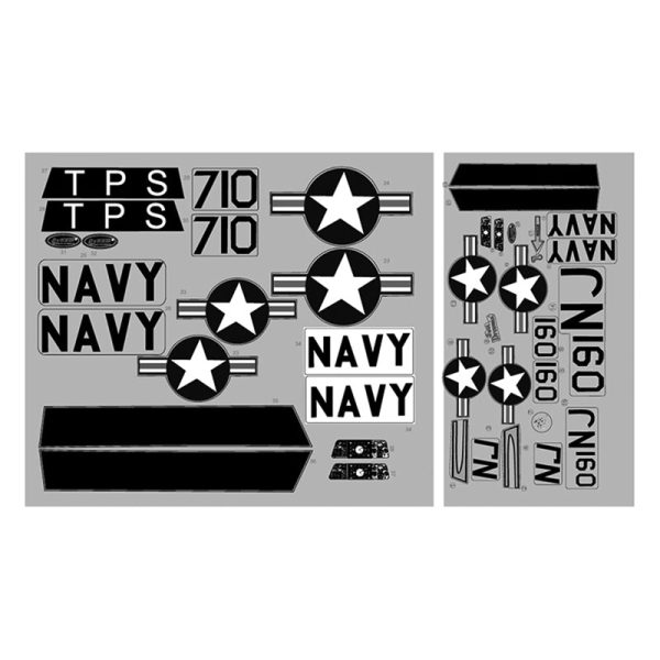 Dynam T-28 Trojan V2 Red Decal Online Hot Sale