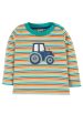 Frugi Orion Applique Top Multi Stripe Tractor Online