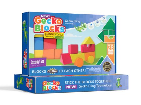 Gecko Blocks 28-Pack - Cassidy Labs Cheap