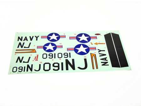 Dynam T-28 Trojan V2 Yellow Decal Cheap