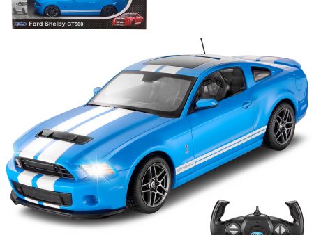 Ford Shelby GT500 RC Car 1 14 Scale Licensed Remote Control Toy Car with Working Lights by Rastar Supply