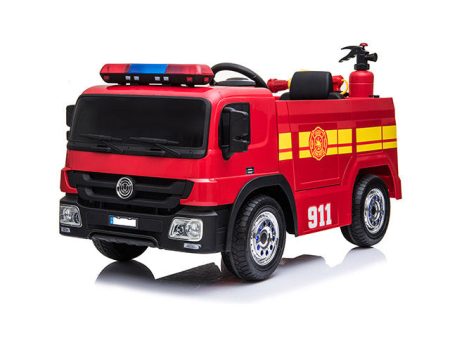 FIRE TRUCK RIDE ON 12V LIMITED EDITION- OPEN BOX - on Sale