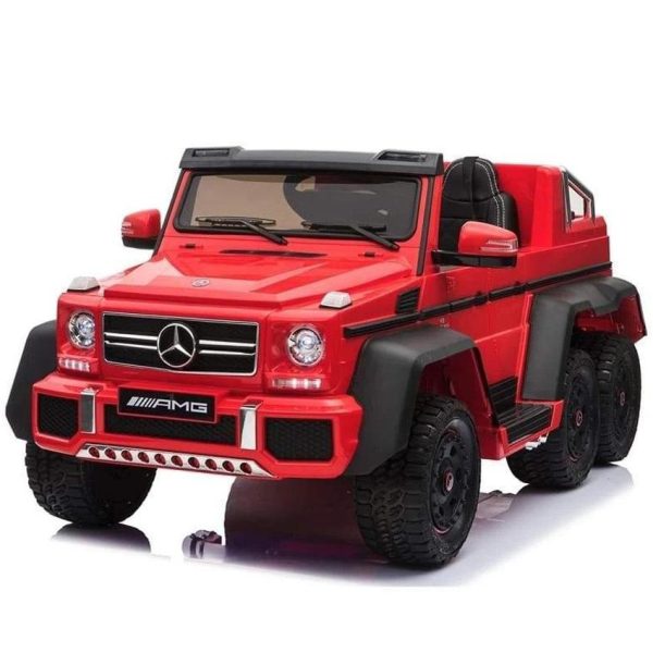 Mercedes-Benz AMG G63 6x6 12V Electric Kids  Ride On Car with Parent Seat and Remote Control - Kids on Wheelz For Sale