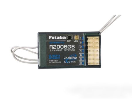 Futaba R2006GS 6-Channel S-FHSS Receiver Online Sale