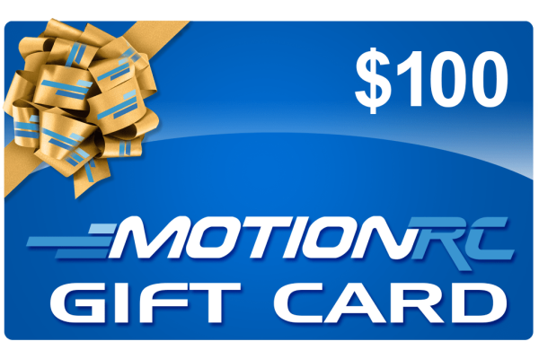 $25, $50, $100, $150, or $200 Motion RC Gift Cards Discount