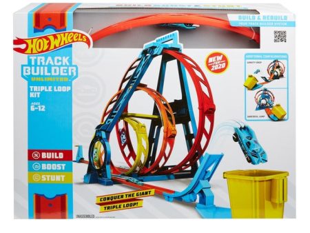 Hot Wheels - Track Builder Unlimited Triple Loop For Discount