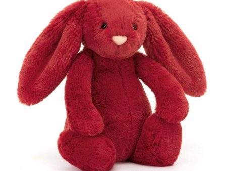 Jellycat Bashful Bunny Cranberry on Sale