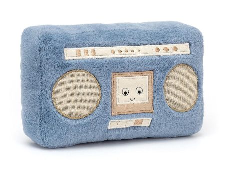 Jellycat Wiggedy Boombox ONE SIZE - H9  X W6  Sale