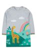 Frugi Kiera Knitted Dress Grey Marl Giraffe Online Hot Sale