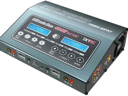 SkyRC D400 400W 7 Cell (7S) Ultimate AC DC Dual LiPo Battery Charger Fashion