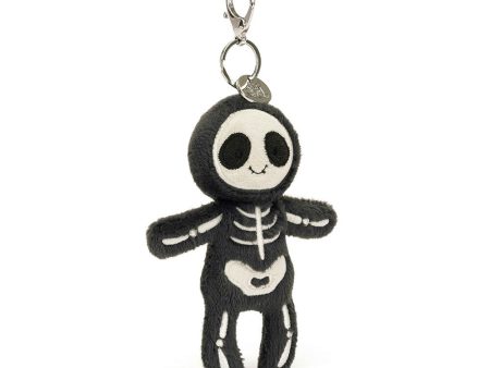 Jellycat Skeleton Bob Bag Charm For Cheap