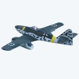 Dynam Messerschmitt Me-262 V2 PRO 6S 12-Blade Twin 70mm EDF Jet 1.5m w  Flaps on Sale